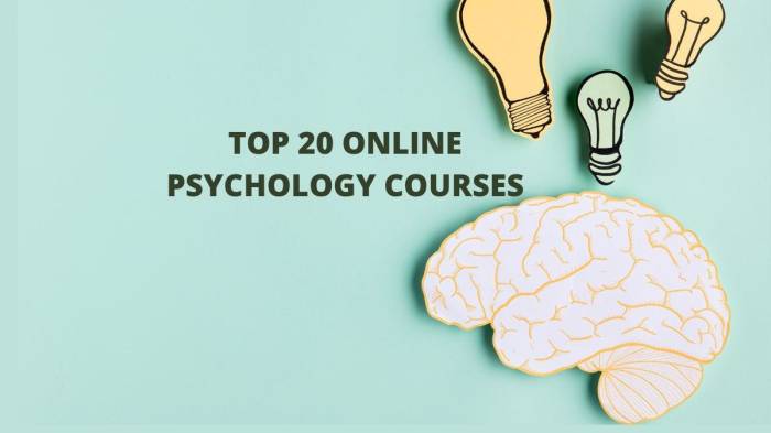 Online course in psychology