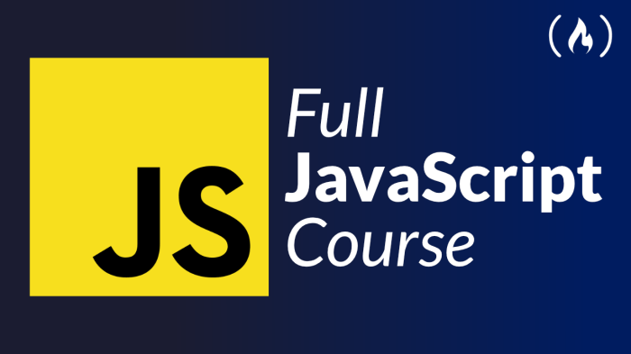 Online Course JavaScript A Comprehensive Guide